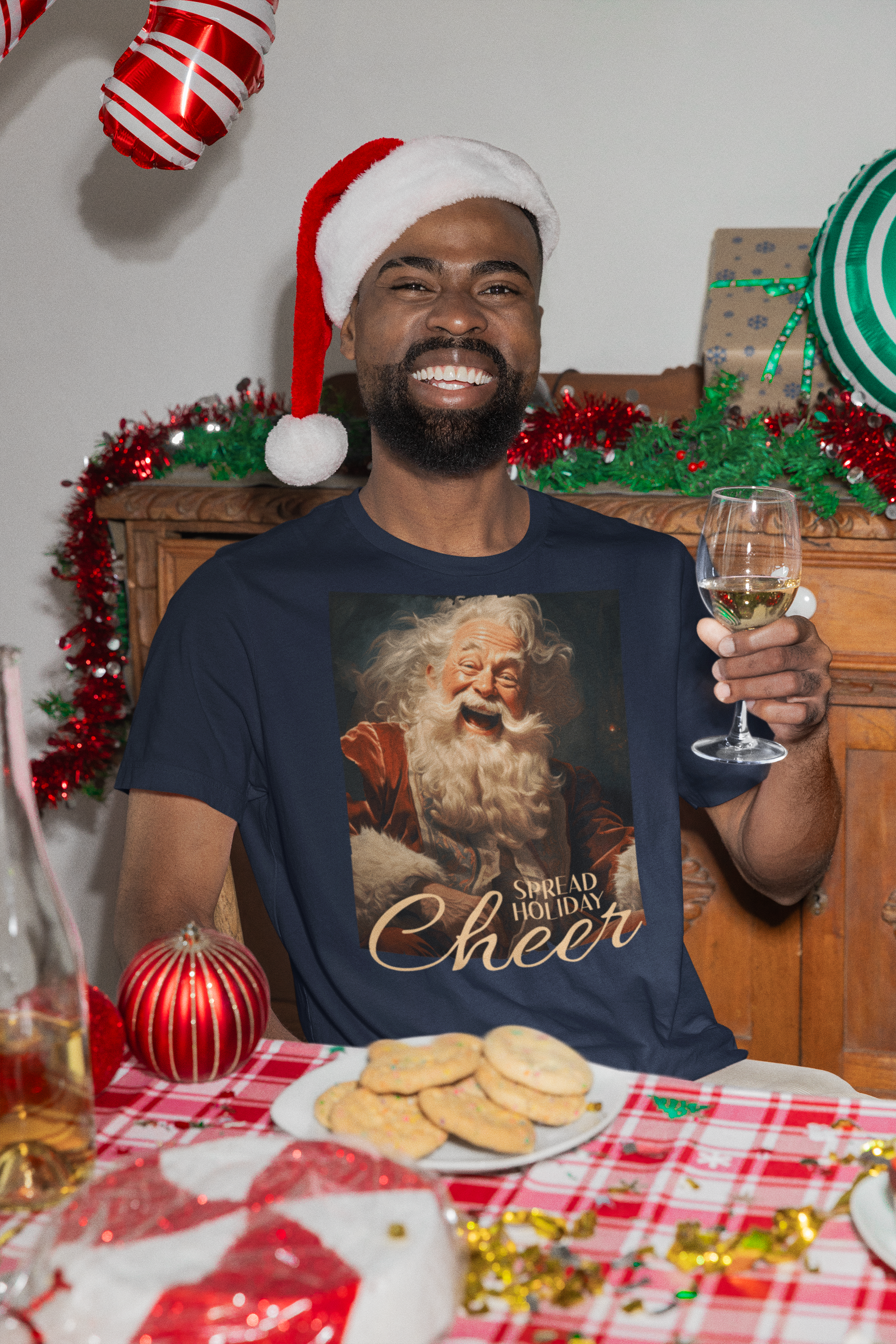 Spread Holiday Cheer – Premium Christmas Tee