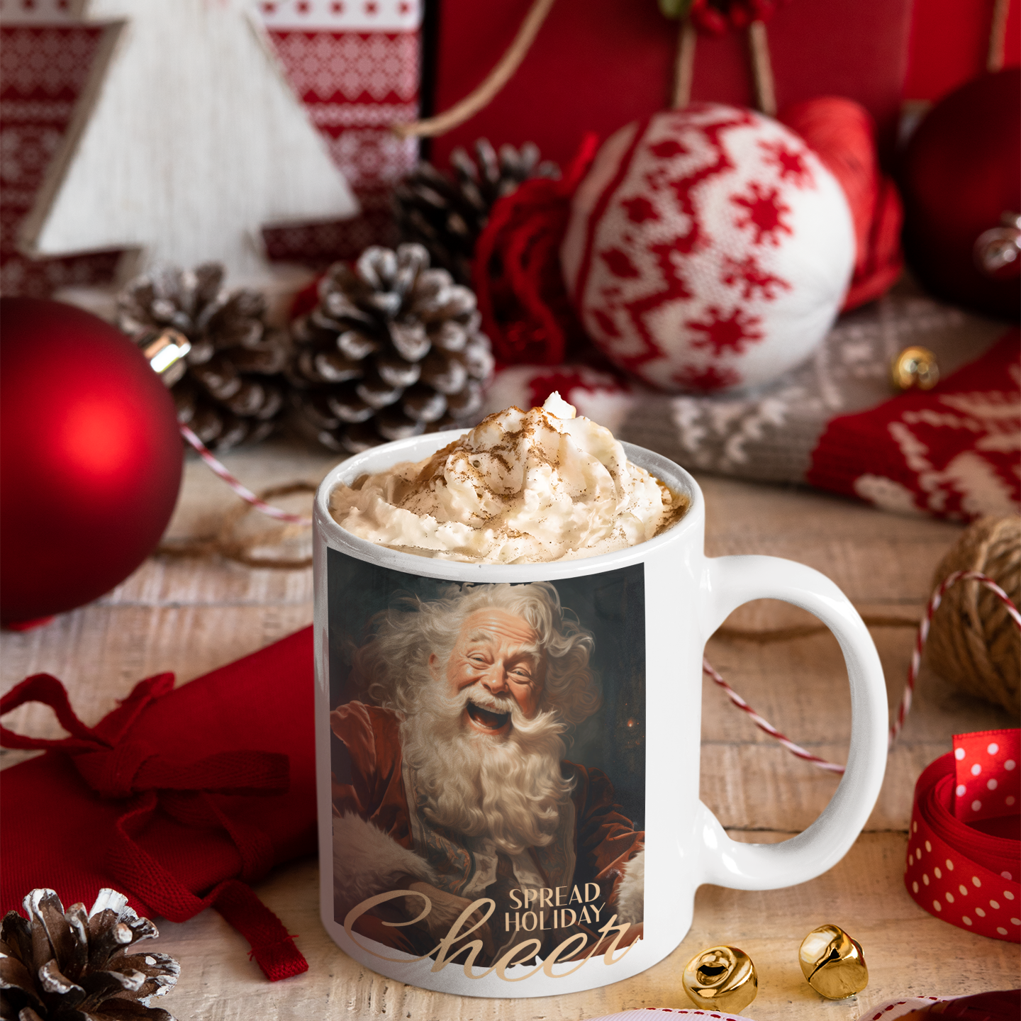 Spread Holiday Cheer — Holiday Mug 11oz
