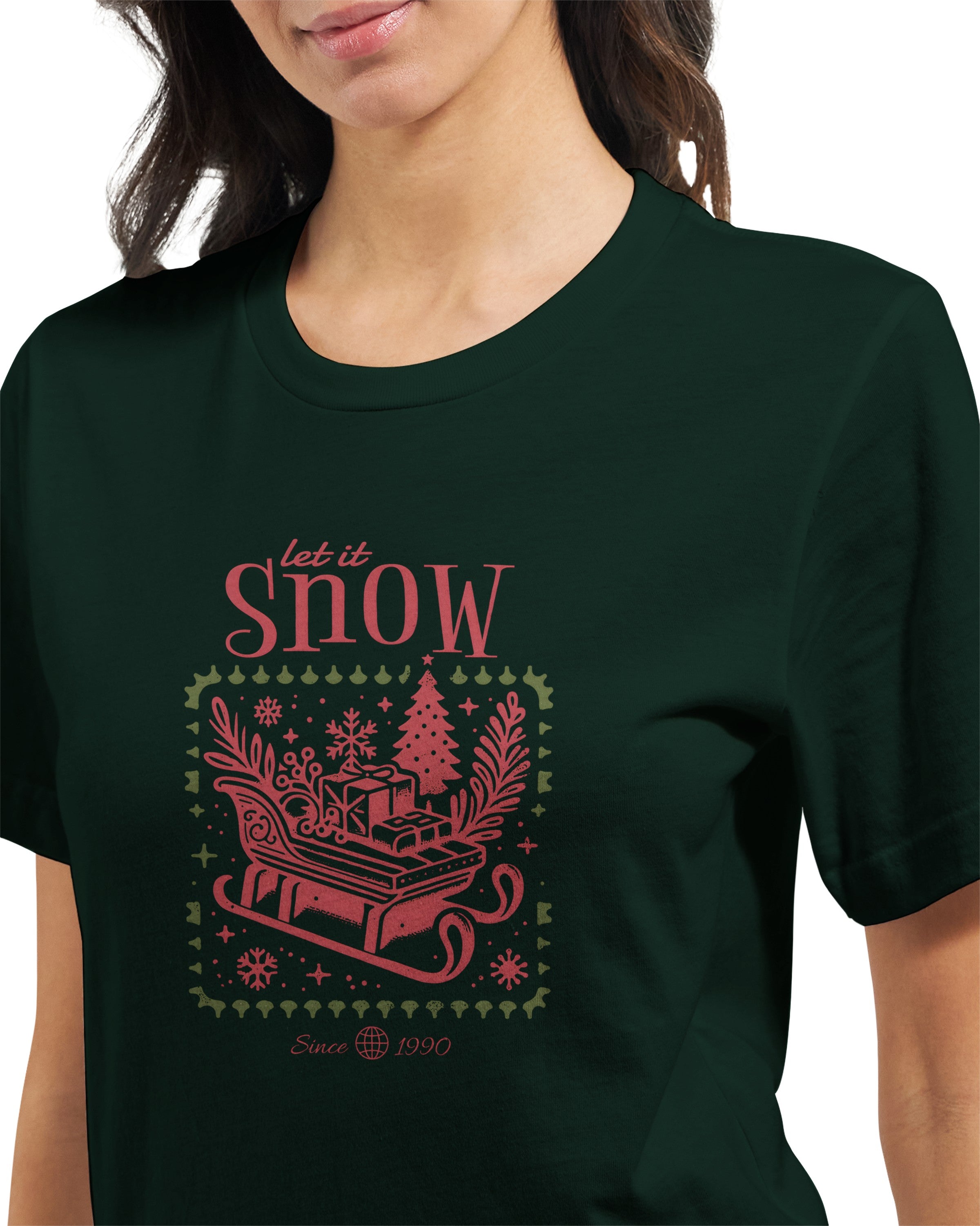 Let It Snow - Vintage Christmas Tee