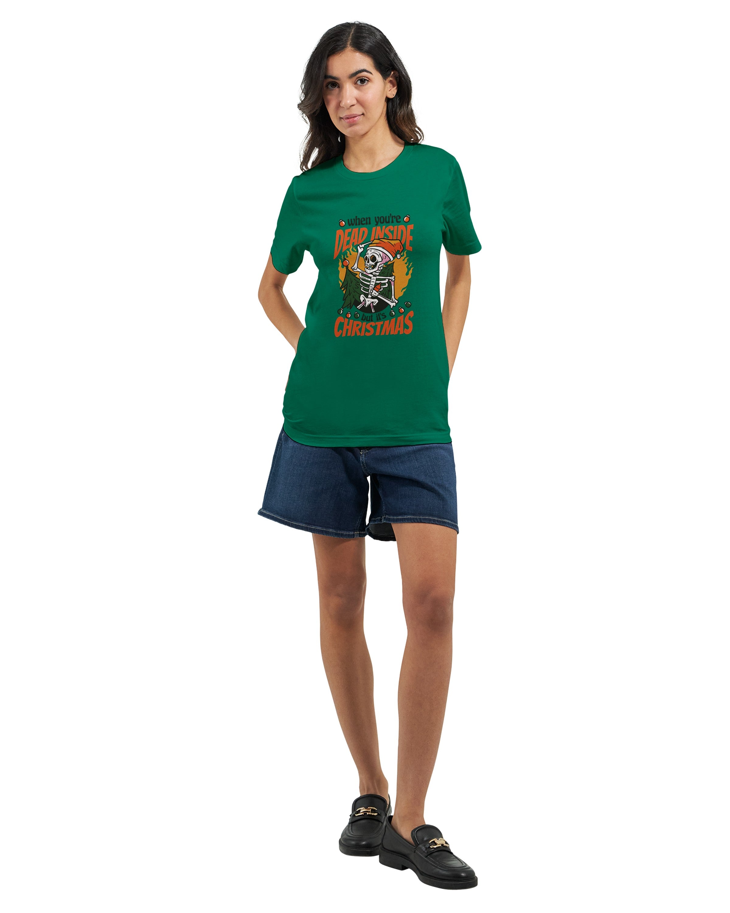 Dead Inside but It’s Christmas — Premium Unisex T-Shirt