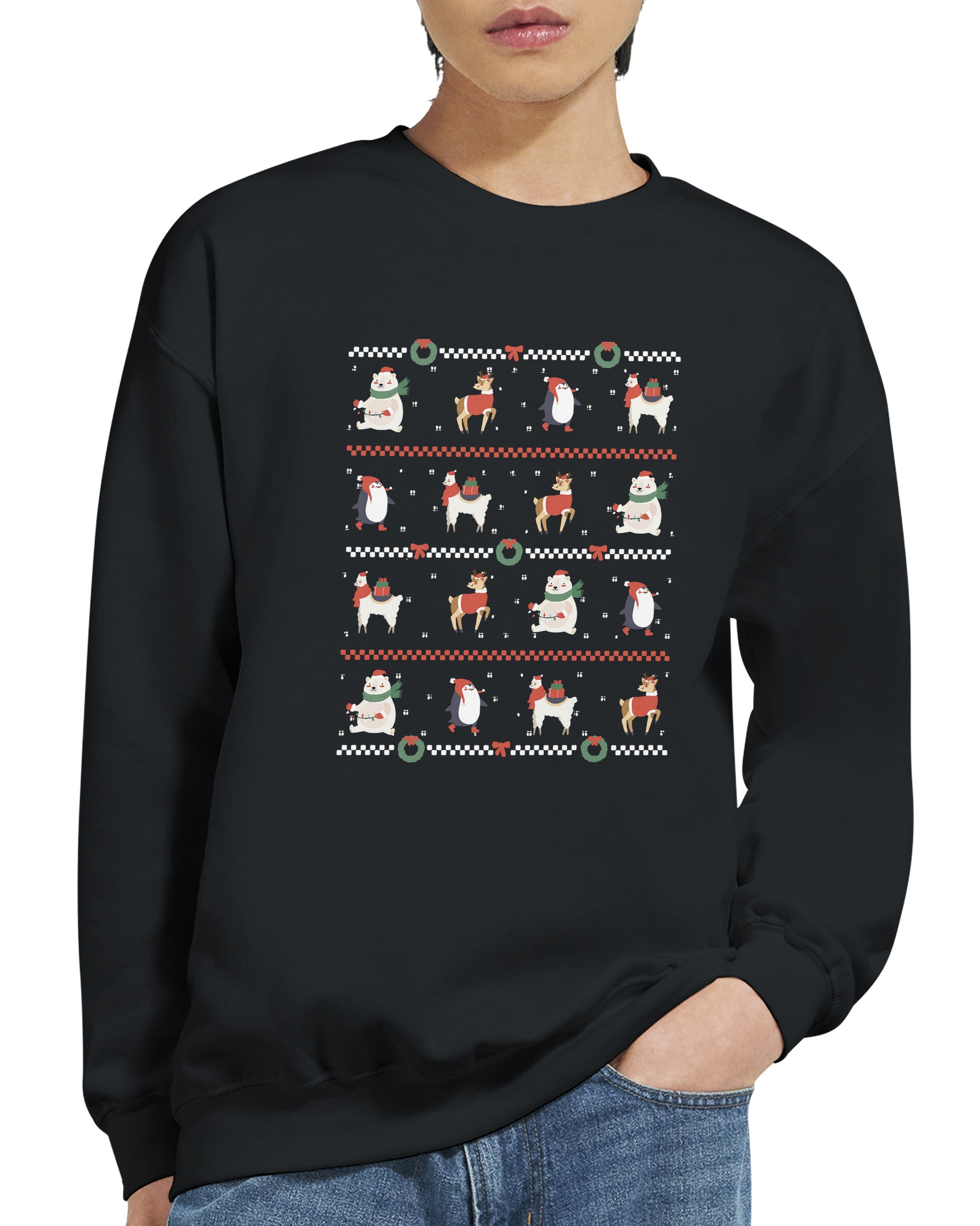 Holiday Animal Pattern — Funny Ugly Christmas Sweater