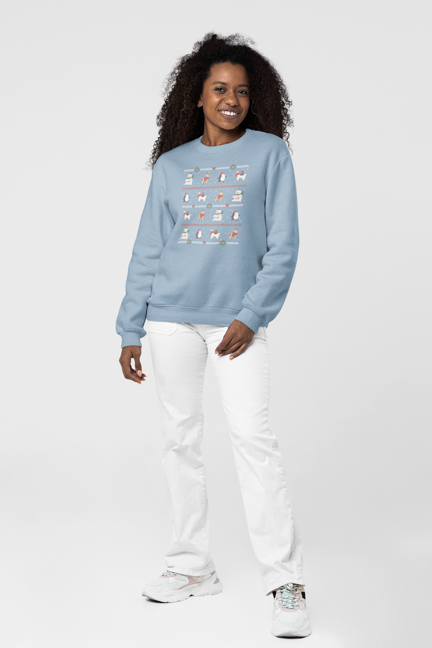 Holiday Animal Pattern — Funny Ugly Christmas Sweater